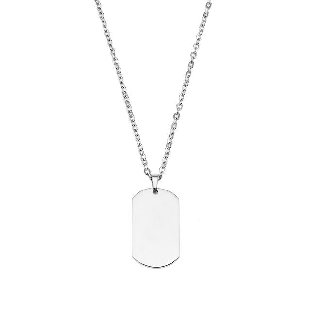 Herren-Halskette Dog Tag