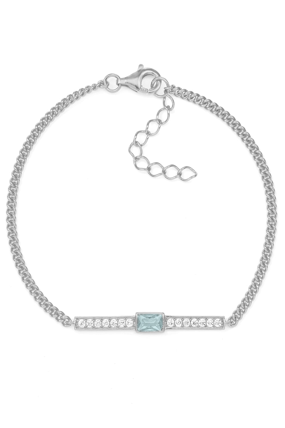 Armband mit Aquamarin