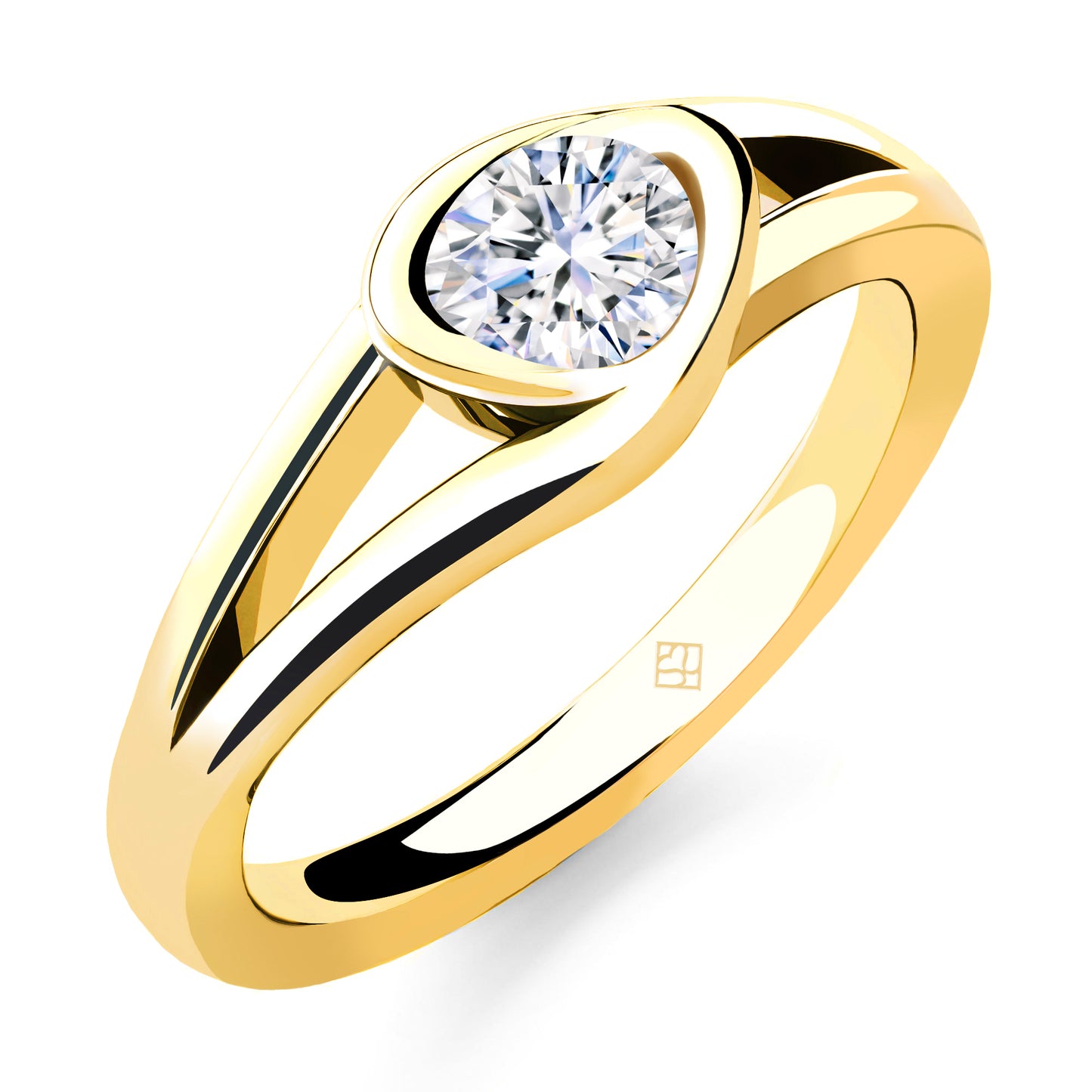 Verlobungsring "Glamorous Love" – Gold