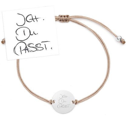 Armband mit Deiner Handschrift "Dream" | Edelstahl