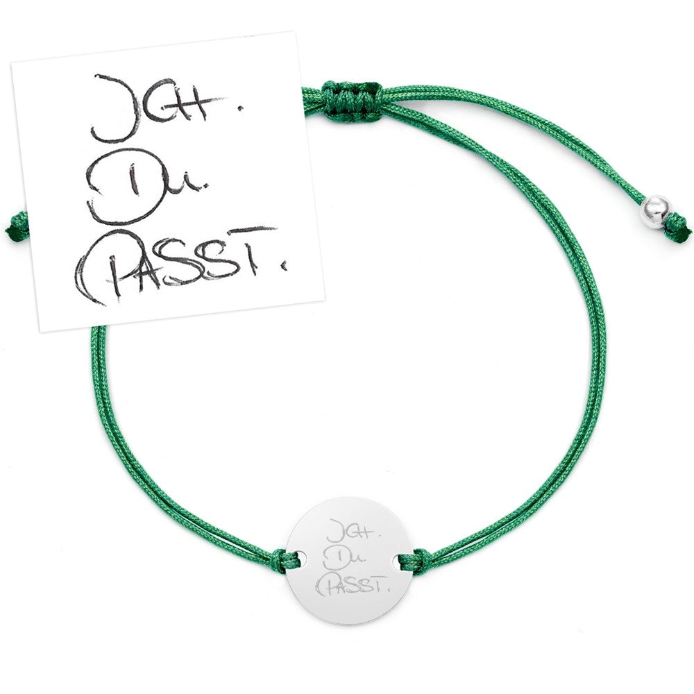 Armband mit Deiner Handschrift "Dream" | Edelstahl