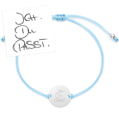 Armband mit Deiner Handschrift "Dream" | Edelstahl