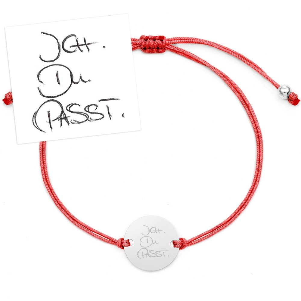 Armband mit Deiner Handschrift "Dream" | Edelstahl