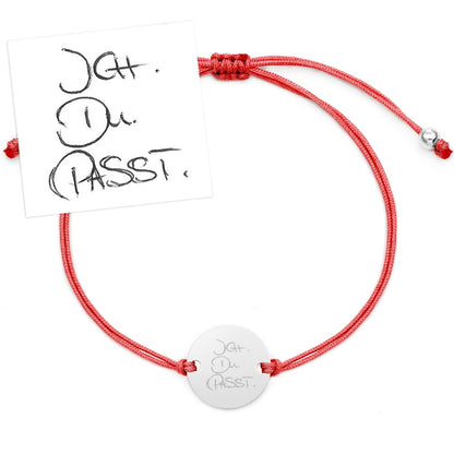 Armband mit Deiner Handschrift "Dream" | Edelstahl