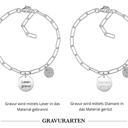 Gravur-Armband Sparkling Plate