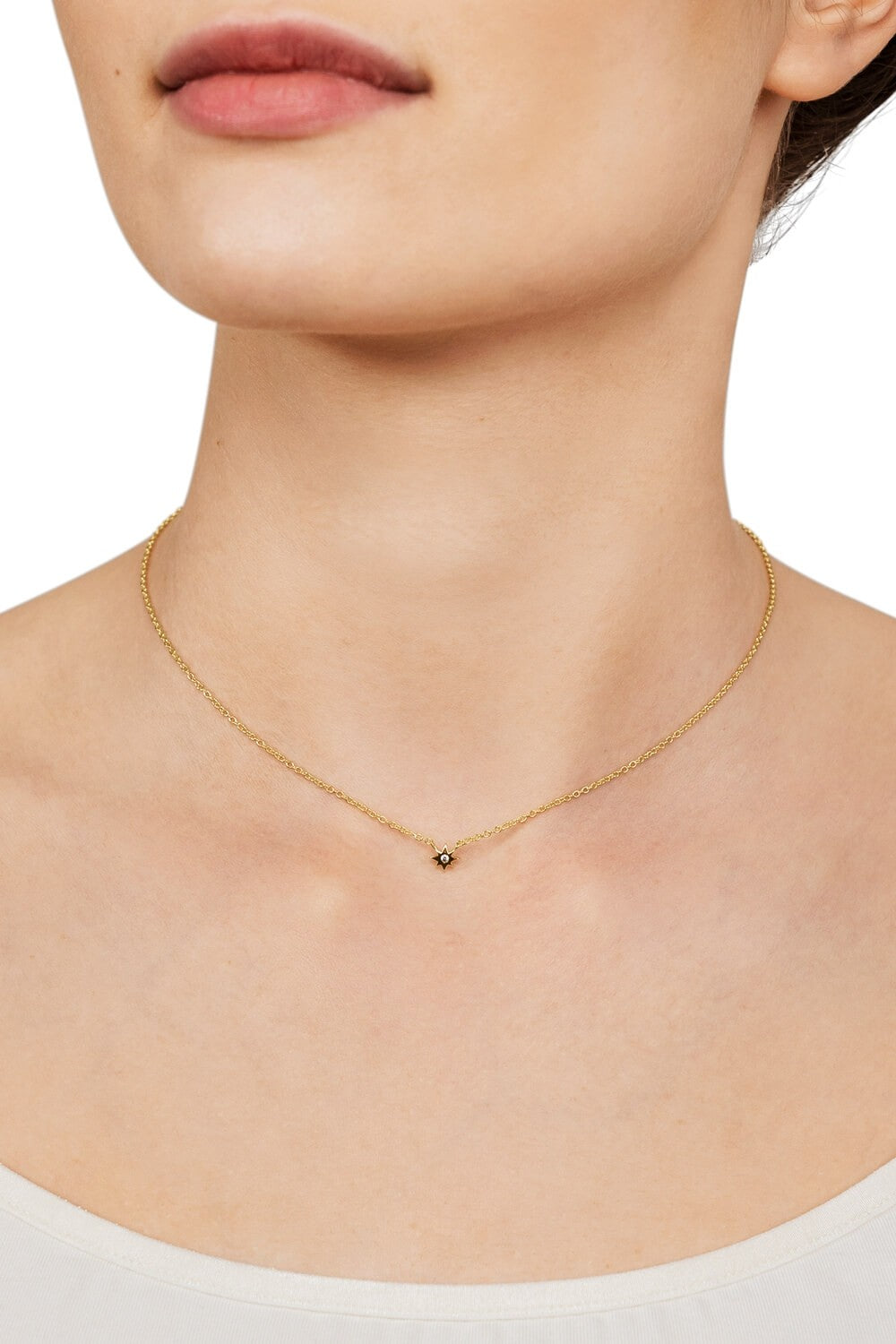 Choker Polaris mit Zirkonia - 925 Sterlingsilber