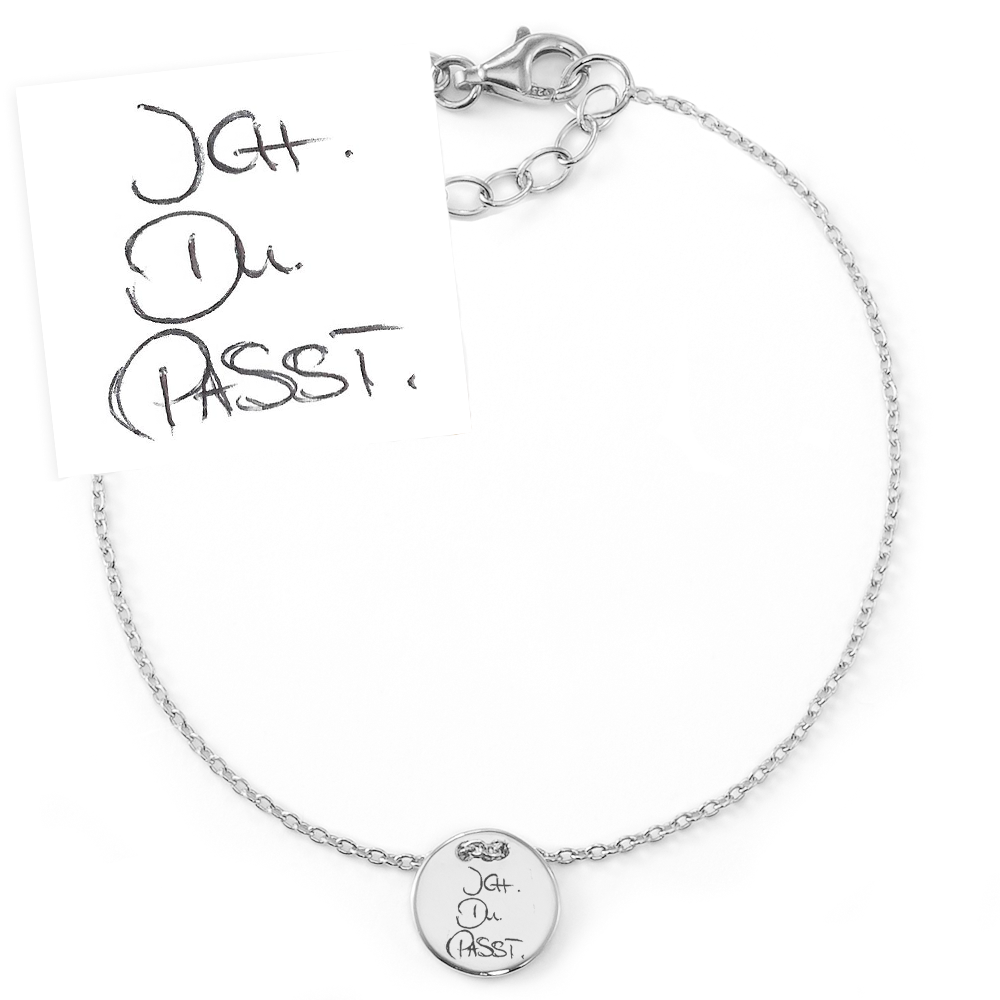 Armband mit Deiner Handschrift "Your Choice" | Edelstahl