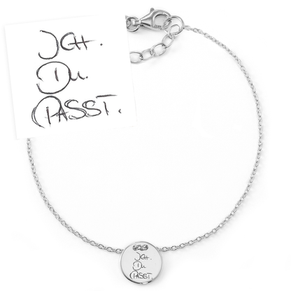 Armband mit Deiner Handschrift "Your Choice" | Edelstahl