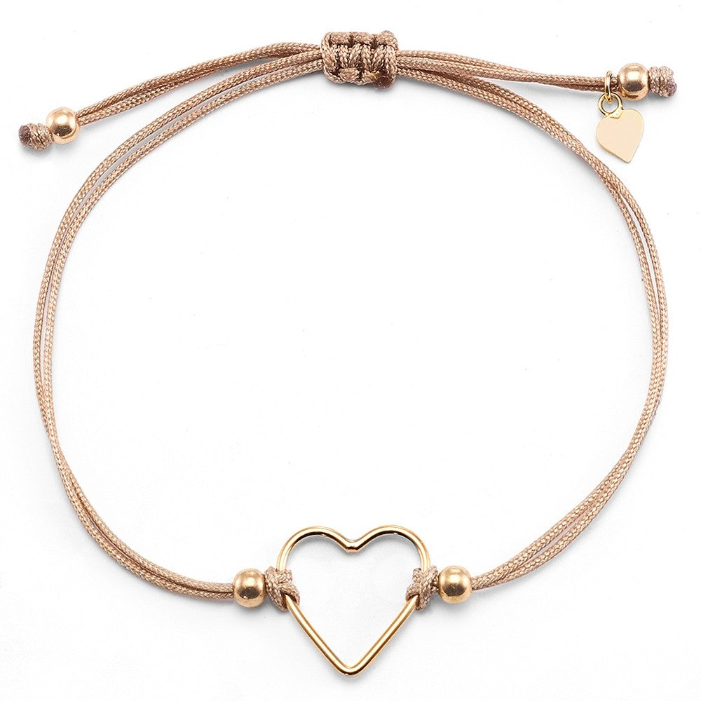 Muttertagsgeschenk - Herz-Armband Deep Love | individuell gravierbar