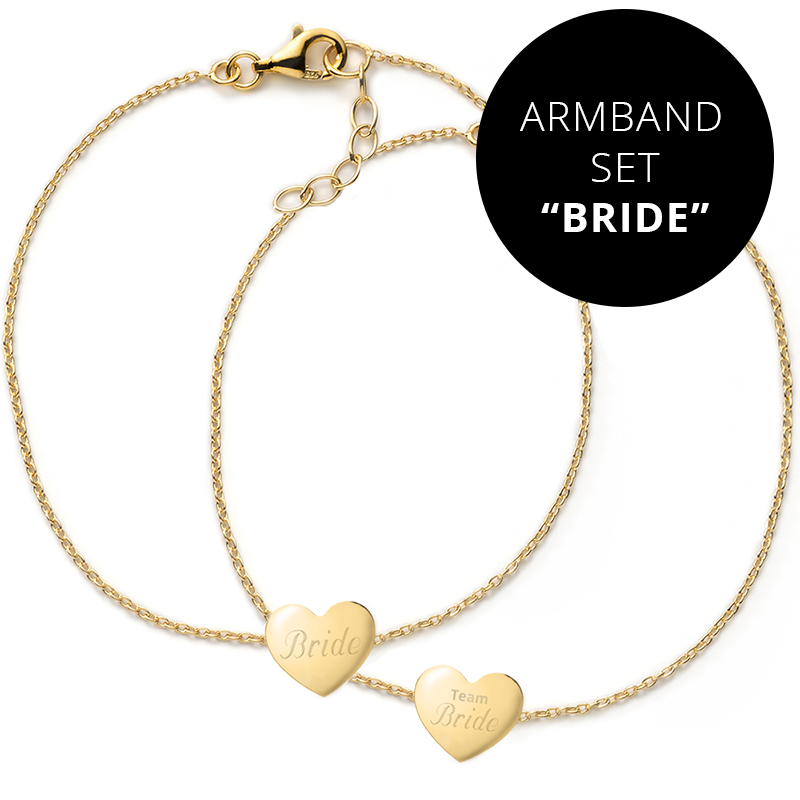 Armbänder Junggesellinnenabschied "TEAM BRIDE"