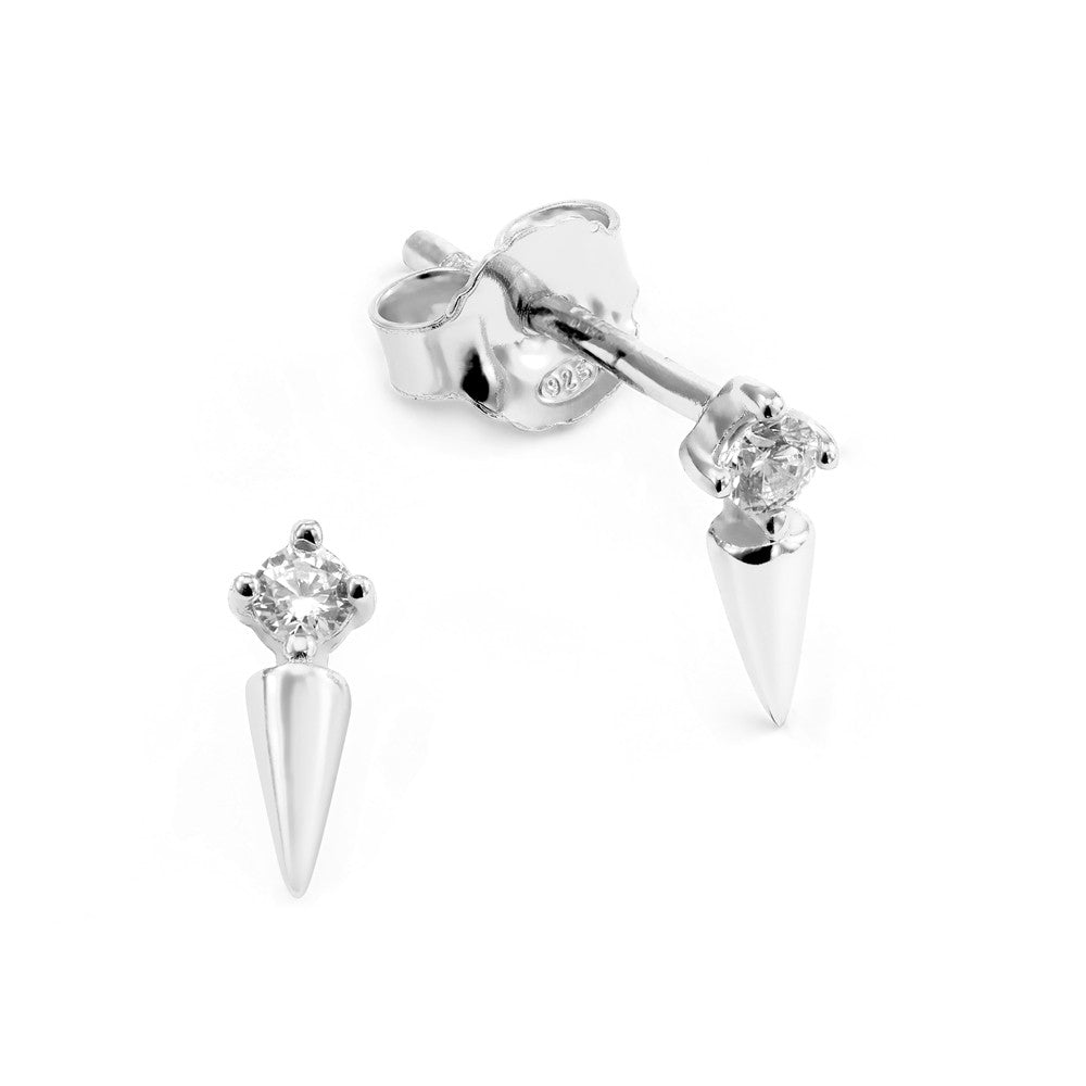 Ohrringe Charmed mit Zirkonia - 925 Sterlingsilber