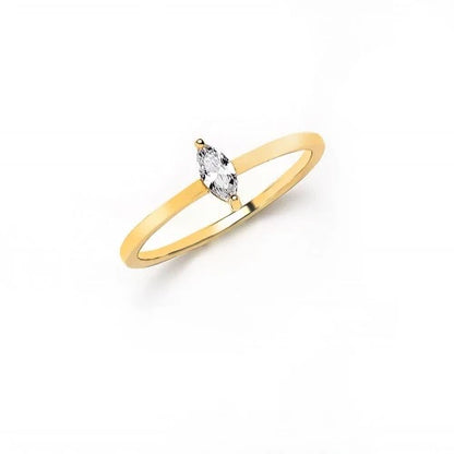 Ring mit Zirkonia - 925 Sterlingsilber