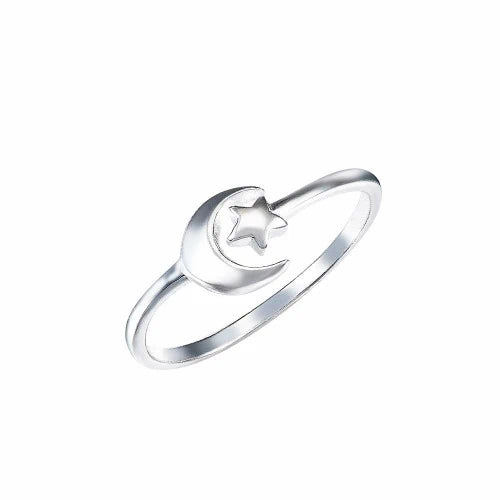 Ring Mond & Stern by Ernestine Palmert - 925 Sterlingsilber