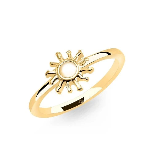 Ring Sonne - 925 Sterlingsilber