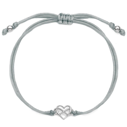 Herzarmband mit Infinity Heartlove