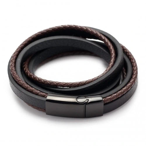 Leder- Wickelarmband